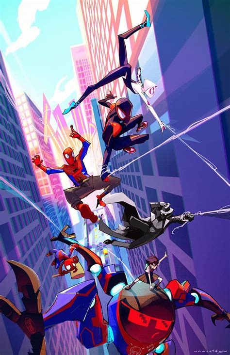 Awesome Spider Verse iPhone Wallpapers